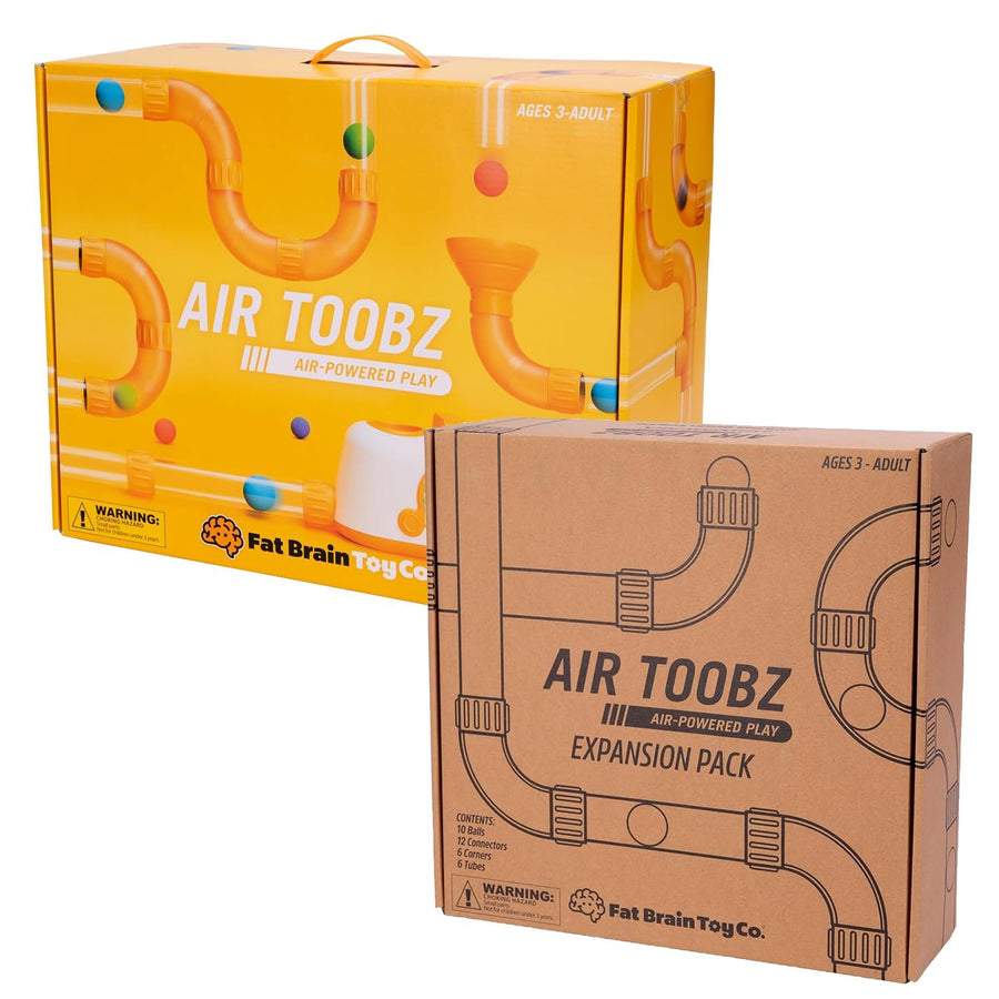 Fat Brain Toys Air Toobz Starter Set: Air Toobz & AirToobz Expansion Set