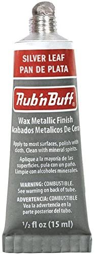 Rub 'n Buff Metallic Silver Leaf