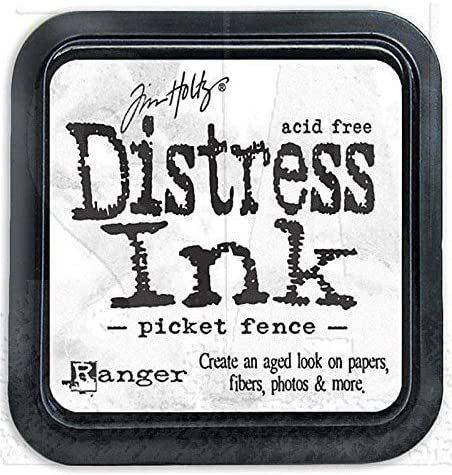 Tim Holtz Ranger Distress - Picket Fence Ink Pad and Re-Inker Bundle