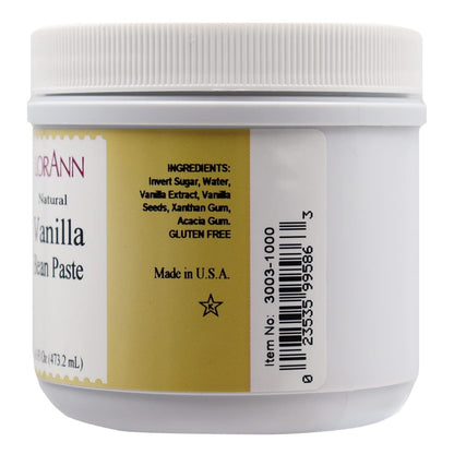 LorAnn Natural Vanilla Bean Paste, 16 ounce