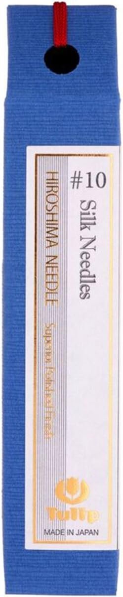 Tulip Needle Company THN-046E Silk Needles (6 Pack), Size #10