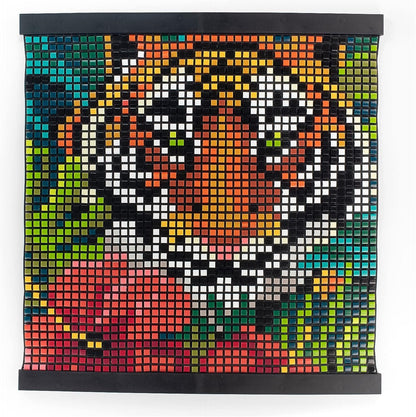 Perler Snappix No-Iron Fuse Bead Craft Kit for Kids, 12" x 12", Multicolor 2203 Piece
