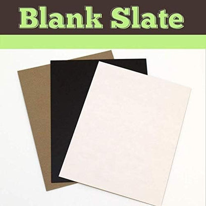 Grafix Medium Weight 8.5 x 11”, White Pack of 25 – Acid-Free 0.05” Chipboard Sheets, Create Three-Dimensional Embellishments for Cards, Papercrafts, Mixed Media, Home Décor, 25 Count