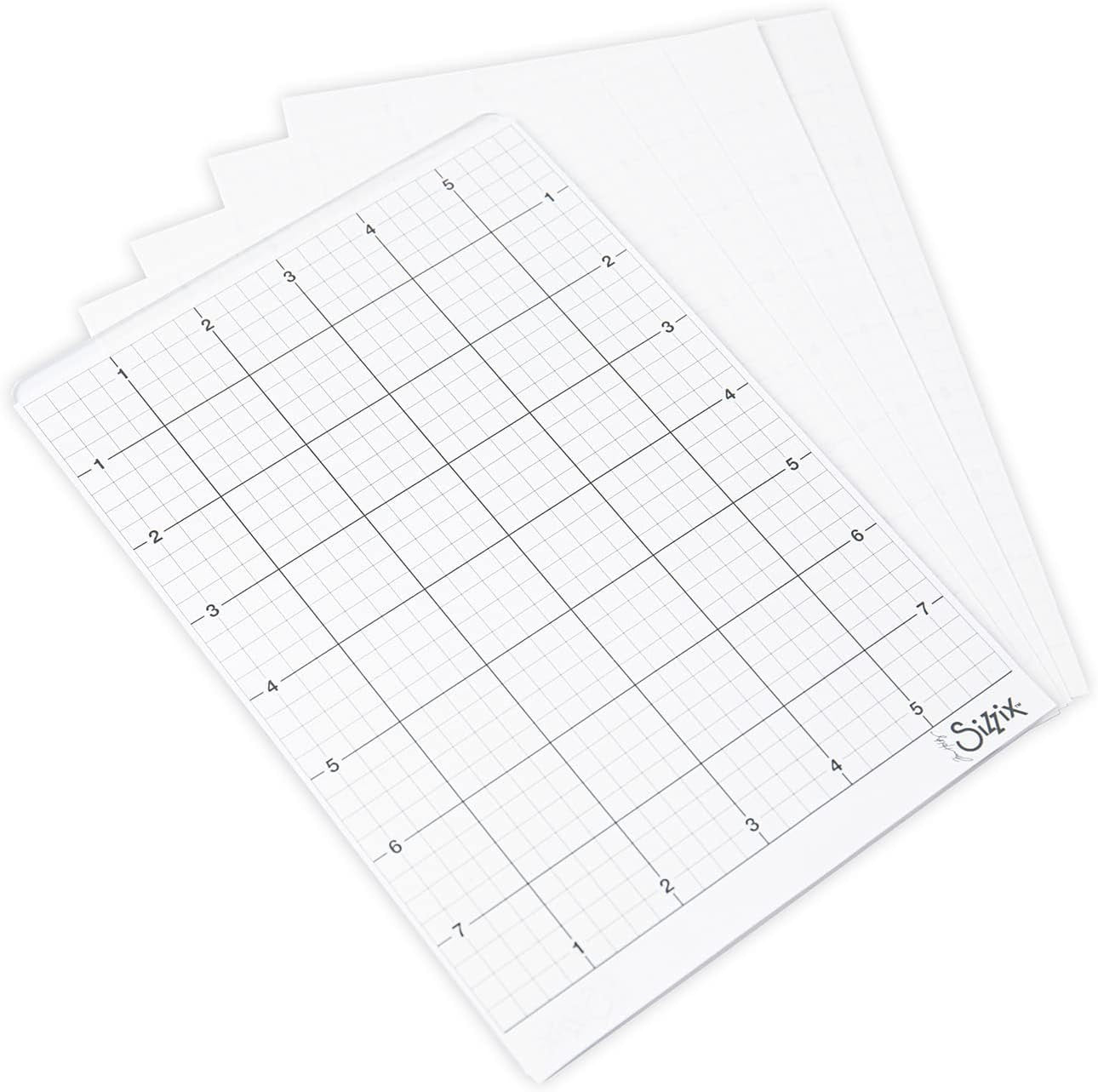 Sizzix Accessory Sticky Grid Sheets 6" x 8 1/2" 5PK/Tim Holtz, 664928, 6"x8.5"