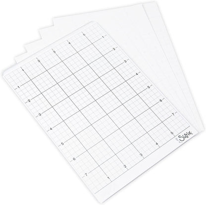 Sizzix Accessory Sticky Grid Sheets 6" x 8 1/2" 5PK/Tim Holtz, 664928, 6"x8.5"