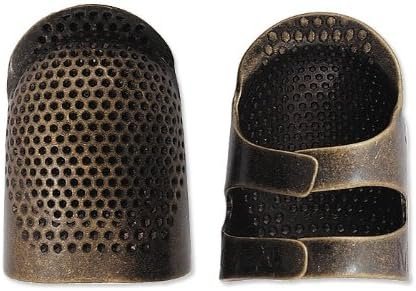 Clover Protect & Grip Thimble, Large, Yellow