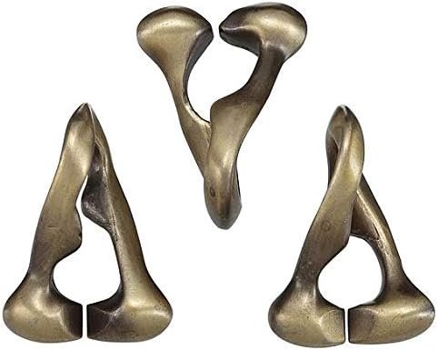 BePuzzled | Enigma Hanayama Metal Brainteaser Puzzle Mensa Rated Level 6, for Ages 12 and Up