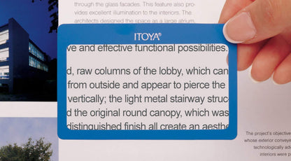 Itoya Pocketlens, Compact Magnifier - 3 1/4 x 2 1/8 inches