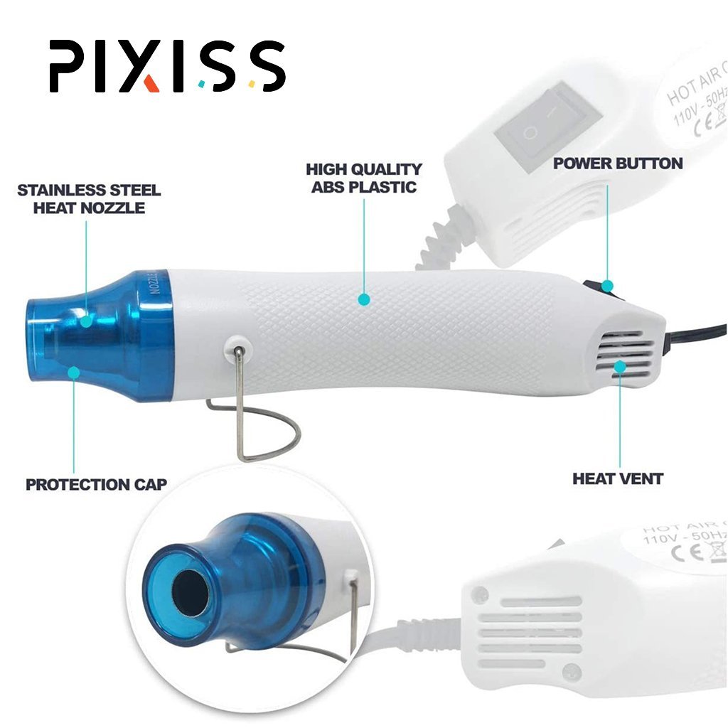 PIXISS Embossing Heat Tool Gun; 300 Watts