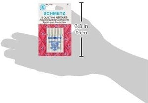 Euro-Notions SCHMETZ 73078 Quilt Machine Needles-Size 11/75 5/Pkg