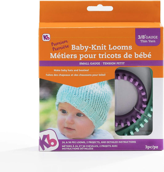 Authentic Knitting Board KB Baby Knit Looms, 3/8" Gauge