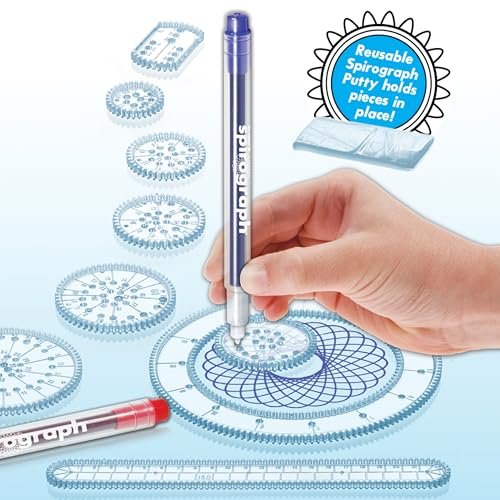 Spirograph Design Set Tin - Classic Gear Design Kit in a Collectors Tin - for Ages 8+