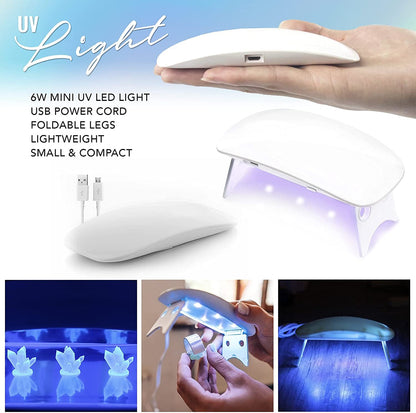 PIXISS UV Mini LED Light for Curing UV Resin