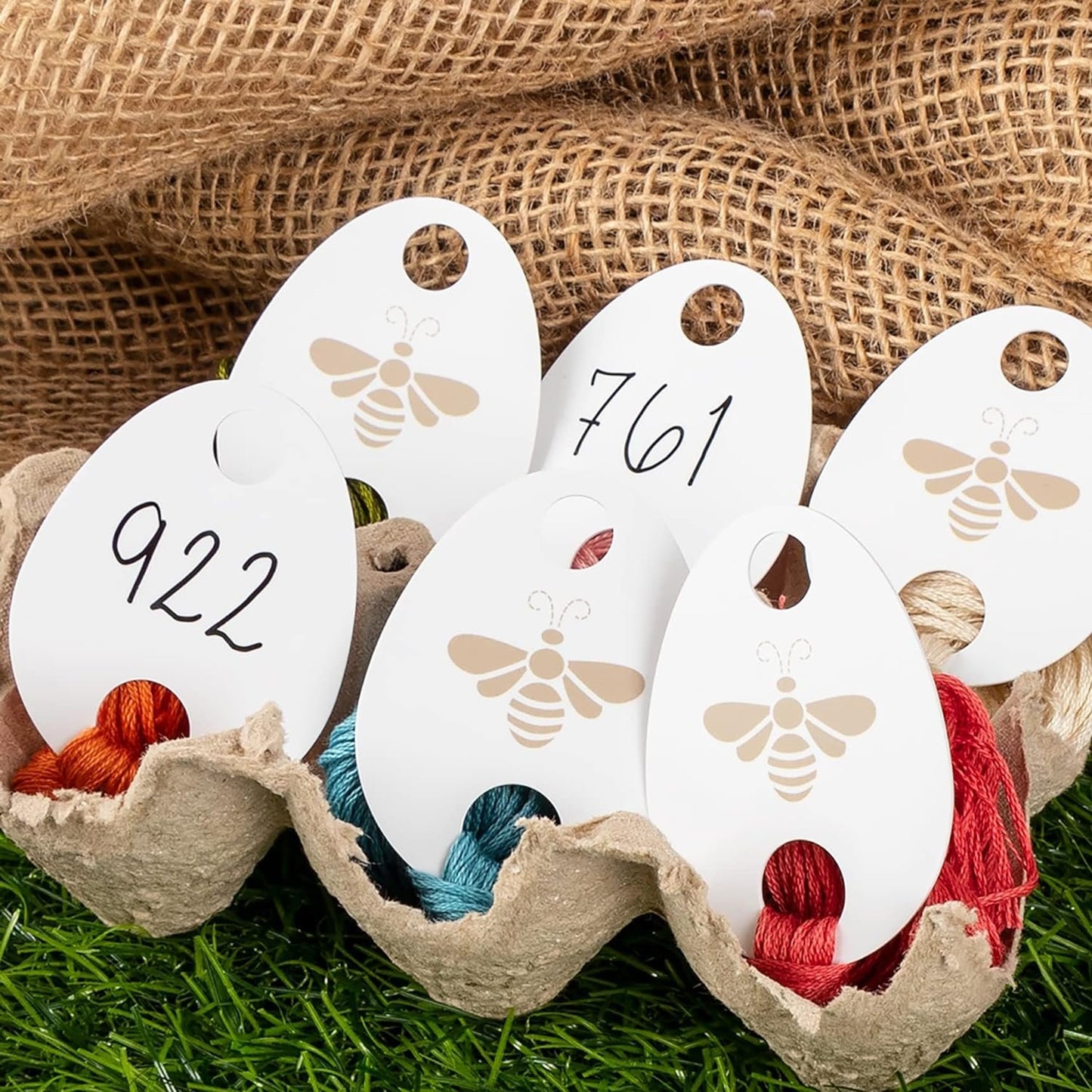 It's Sew Emma Farm Fresh Egg Lori Holt Floss Drops