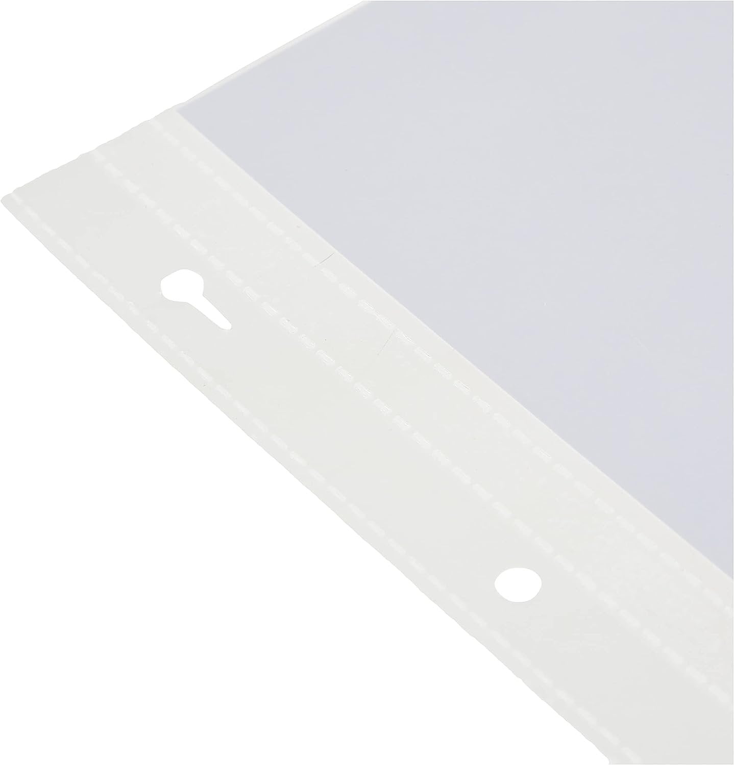 Pioneer Postbound 5 Inch by 7 Inch White Top Loading Refill Pack