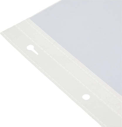 Pioneer Postbound 5 Inch by 7 Inch White Top Loading Refill Pack