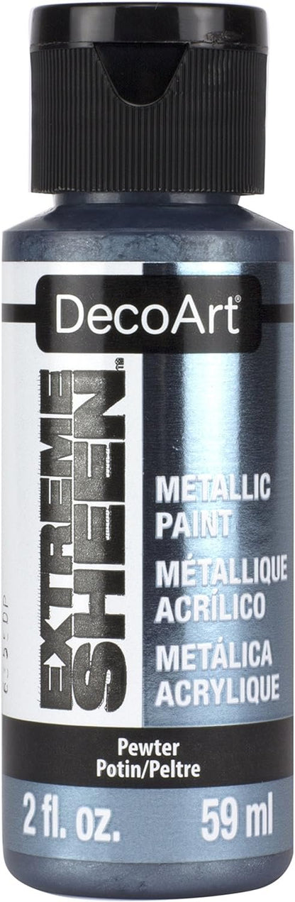 DecoArt 2 Ounce, Vintage Brass Extreme Sheen Paint