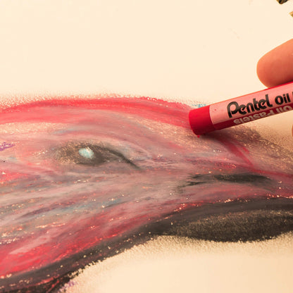 Pentel Arts Oil Pastel Set, 5/16 x 2-7/16 Inch, Assorted Colors, Set of 36