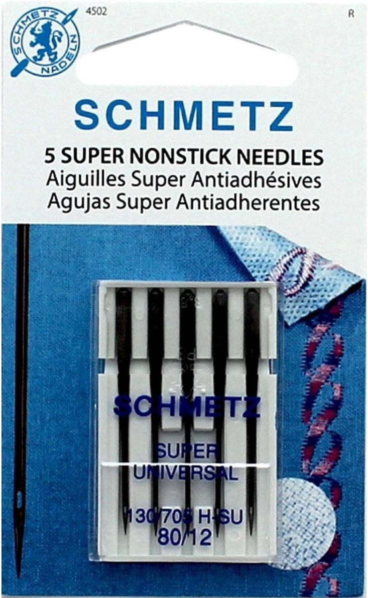 Schmetz Needle NONSTICK SZ 80/12, Silver