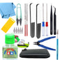 Tamiya Extra Thin Cement with Fine Tip Applicator and Pixiss Gundam Model Toolkit - 4 Oz Plastic Model Glue for Miniatures, Model Kits - Miniature Tool Kit Including Mini Tweezers, Pliers, Nippers