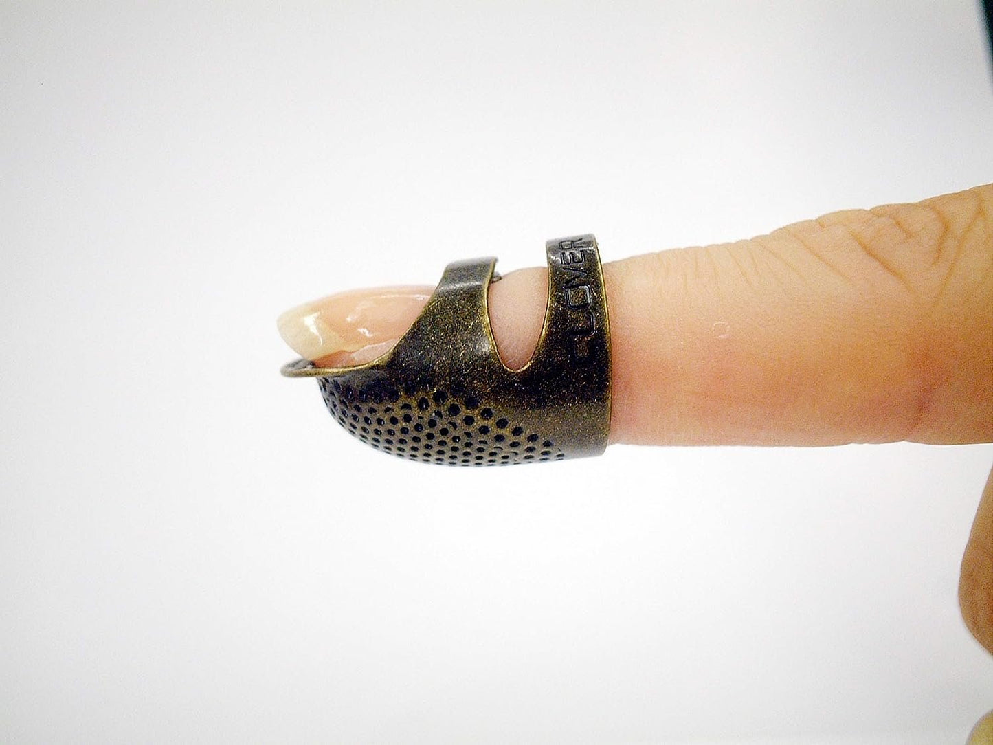 Clover Protect & Grip Thimble, Large, Yellow