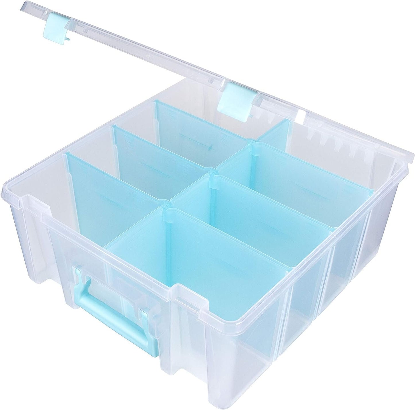 ArtBin Art Bin 0365500 Super Satchel Double Deep, Portable Art & Craft Organizer with Handle