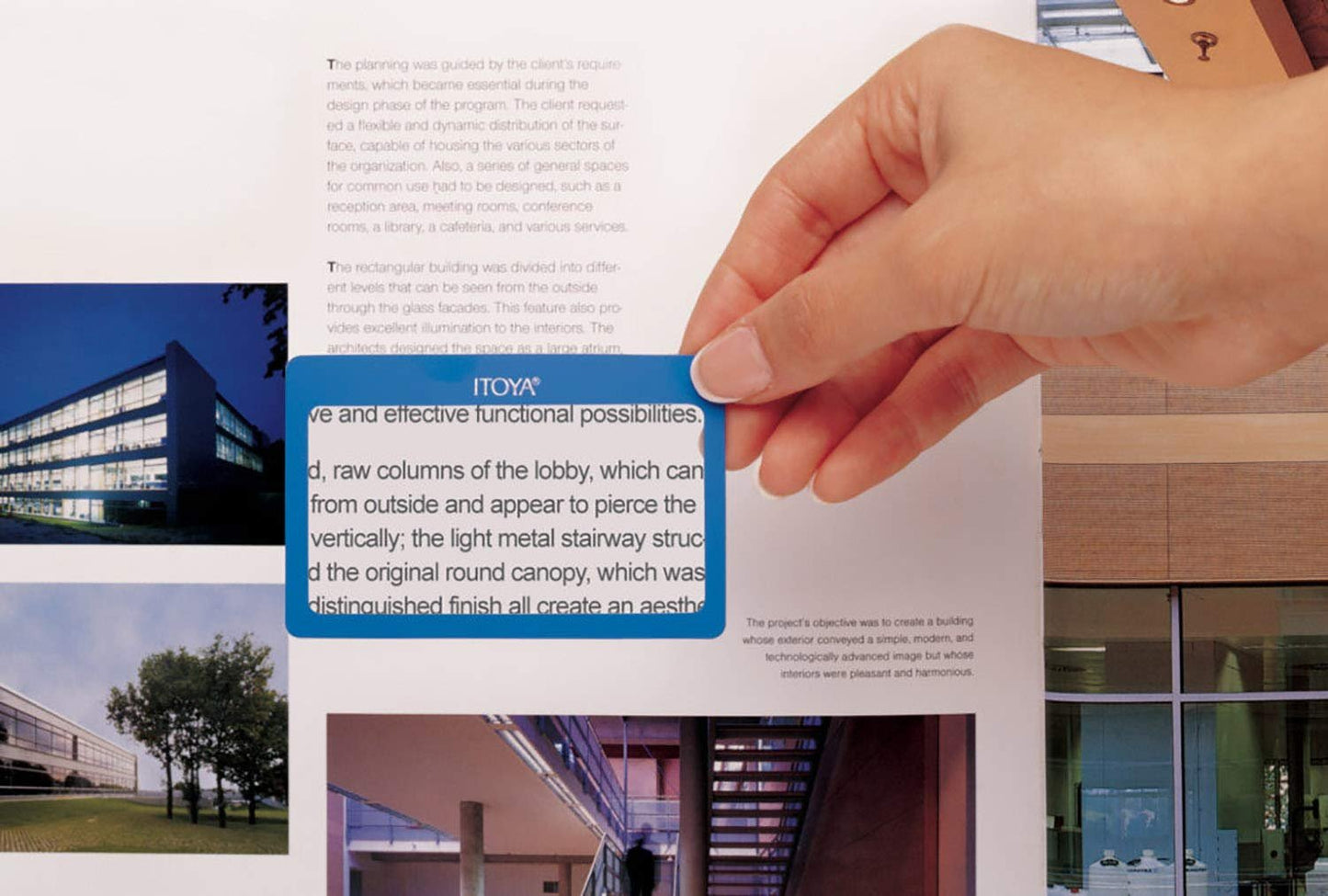 Itoya Pocketlens, Compact Magnifier - 3 1/4 x 2 1/8 inches