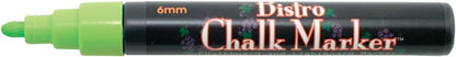 UCHIDA 480-C-F4 Marvy Broad Point Tip Fluorescent Bistro Chalk Marker, Green