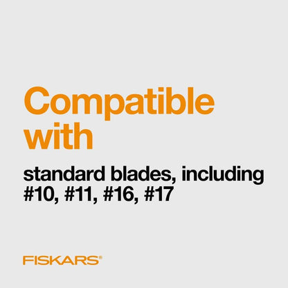 Fiskars 167110-1001 Heavy Duty Die Cast Craft Knife, 8 Inch,Orange, Original Version