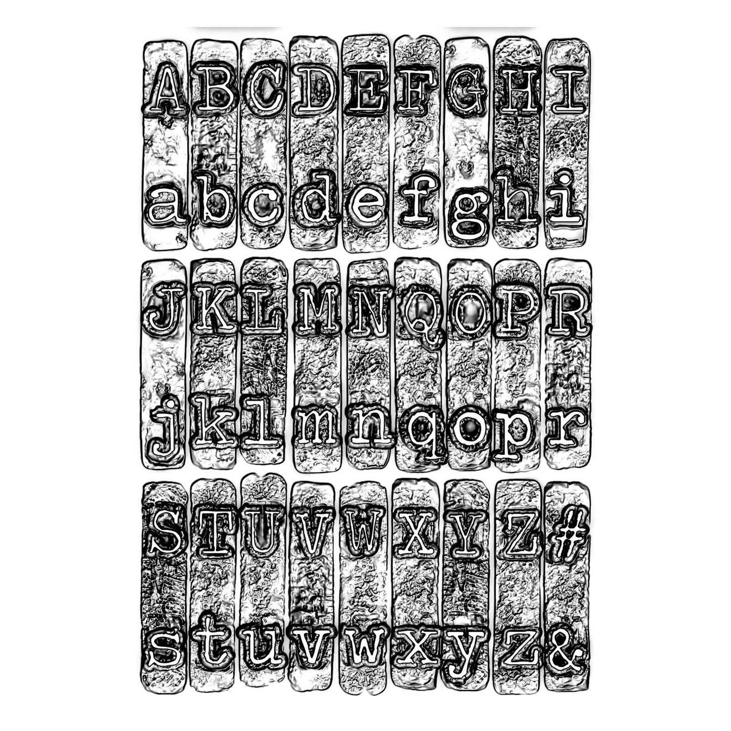 Sizzix 3-D Embossing , Tim Holtz, One Size, Lumber Folder