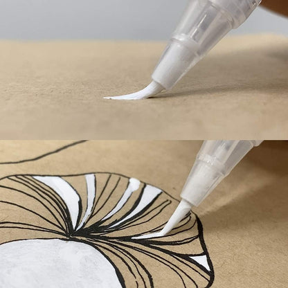 White Brush pen