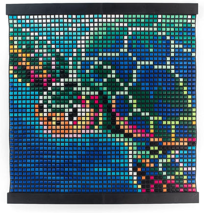 Perler Snappix No-Iron Fuse Bead Craft Kit for Kids, 12" x 12", Multicolor 2203 Piece