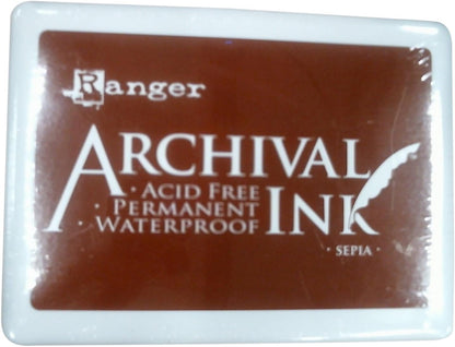 Ranger Archival Jumbo Inkpad #3, Jet Black