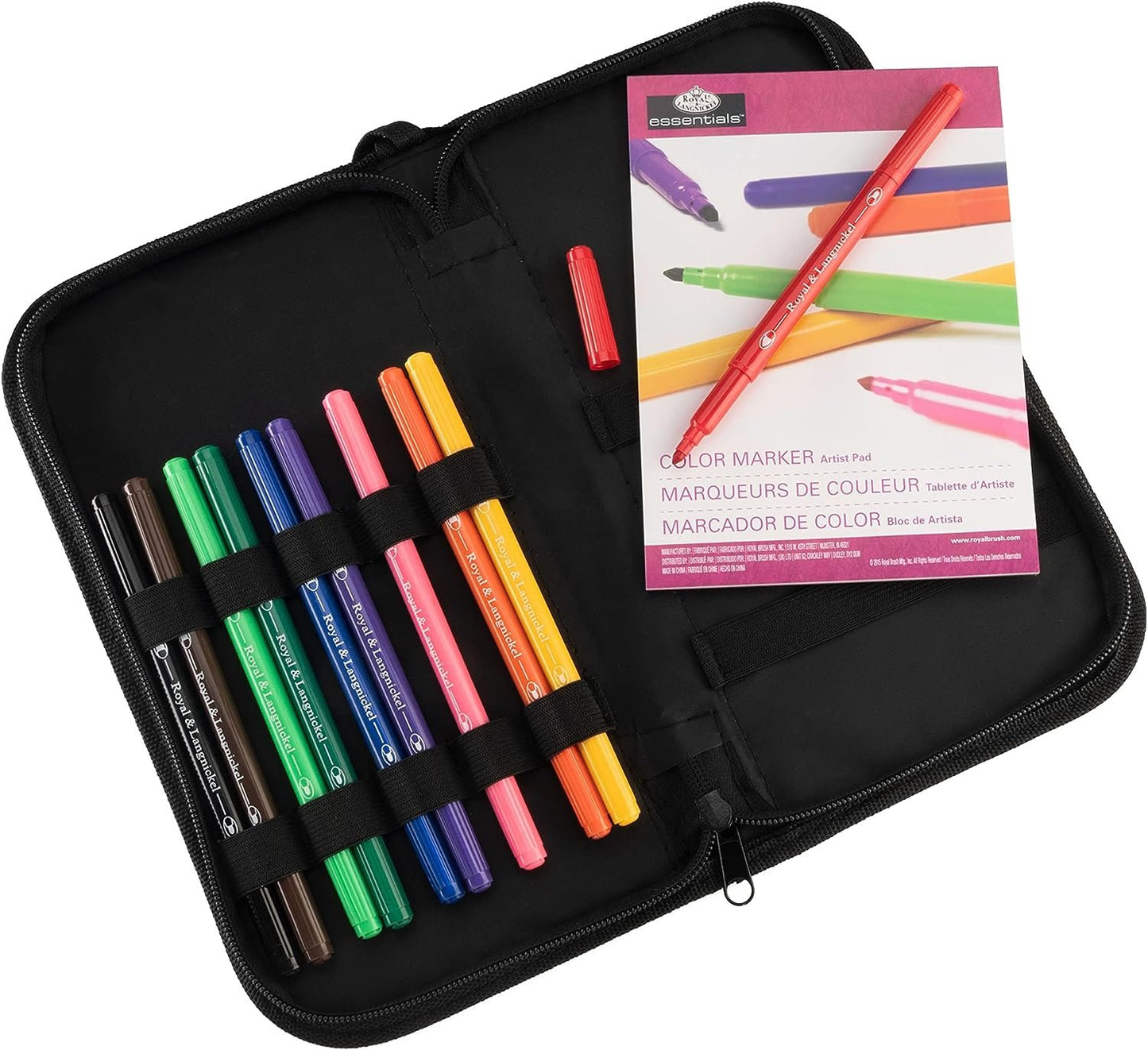 Royal & Langnickel Soft Pastel Essentials Keep N' Carry Set (RSET-KCSP)