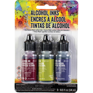 Tim Holtz Alcohol Ink .5oz 3/Pkg