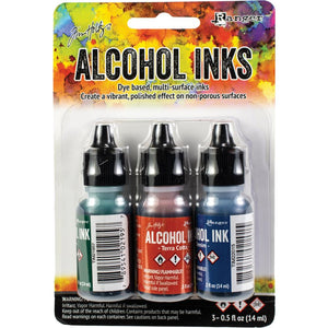 Tim Holtz Alcohol Ink .5oz 3/Pkg