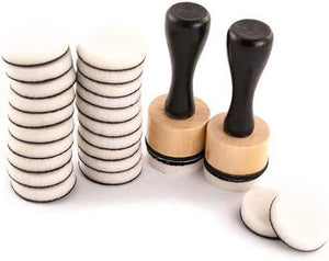 Pixiss Mini Ink Blending Tools - Round (Mini Ink Blending Tool with Added Replacement Foams)