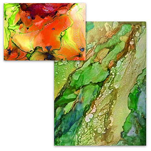 Pixiss Alcohol Ink Paper Roll Heavy Black Art Paper Synthetic