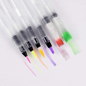 PIXISS Alcohol Ink 5 Pack, Alcohol Ink Paper, Blending Brushes & Bonus FREE Blending Solution