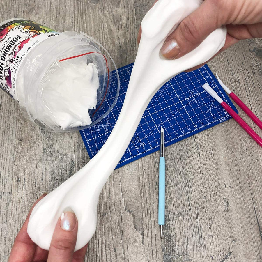 How to Make a Squishy out of PIXISS Forming Foam Air Dry Clay 