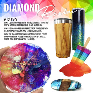 PIXISS Diamond Epoxy Resin - 17oz. Kit