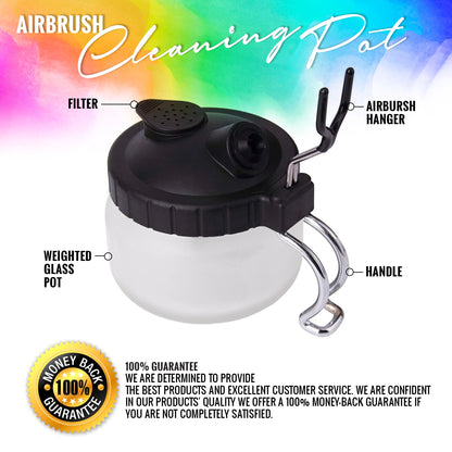 PIXISS Airbrush Pot Cleaning Kit