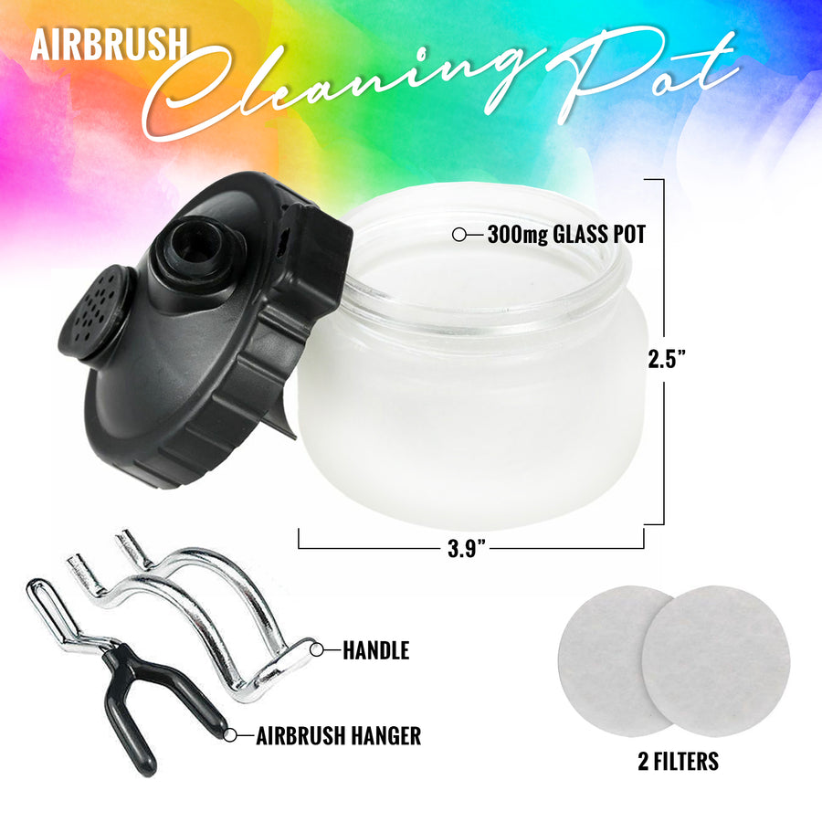 PIXISS Airbrush Pot Cleaning Kit