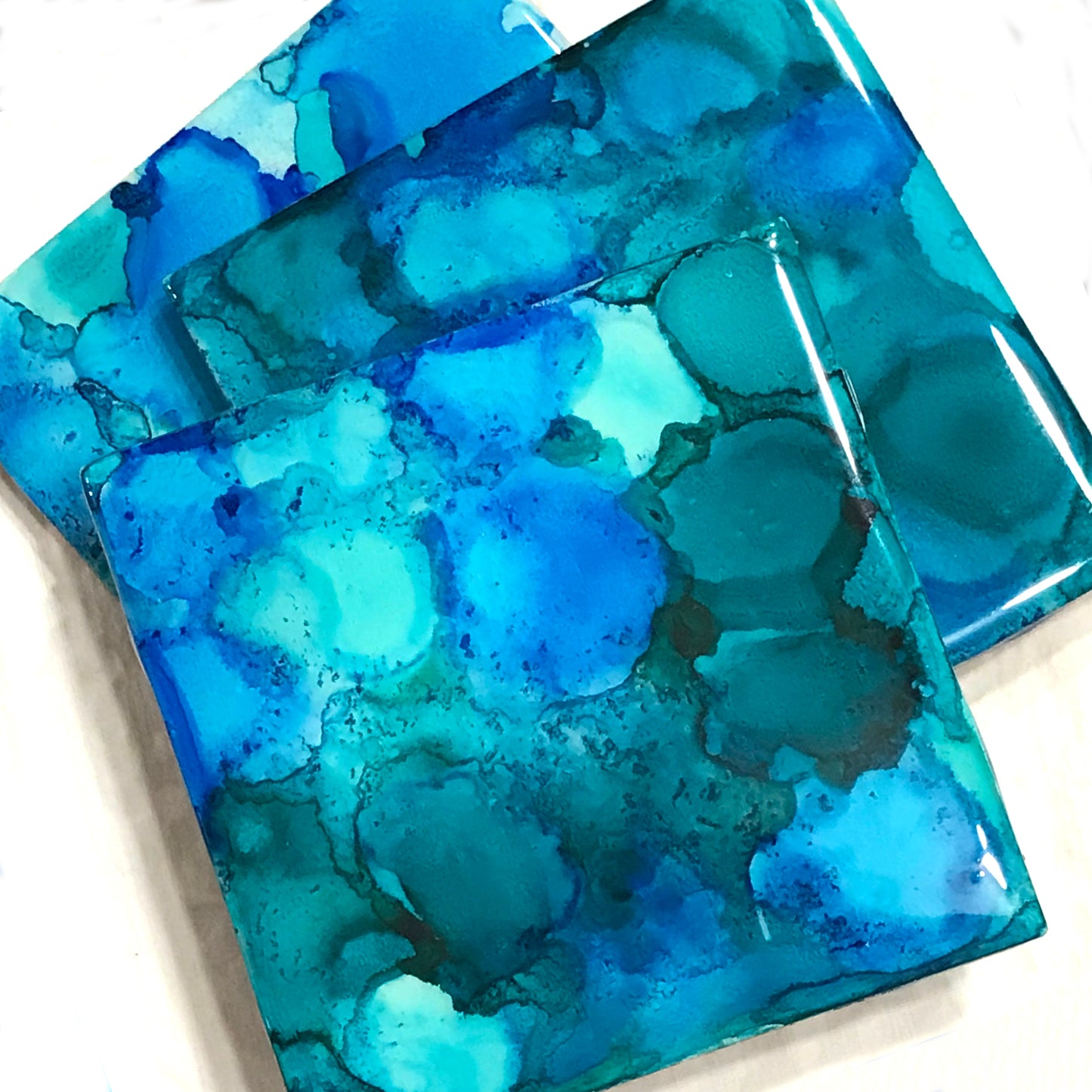 PIXISS Alcohol Ink Set of 5 - Brilliant Blues Hues