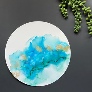 PIXISS Round Alcohol Ink Paper