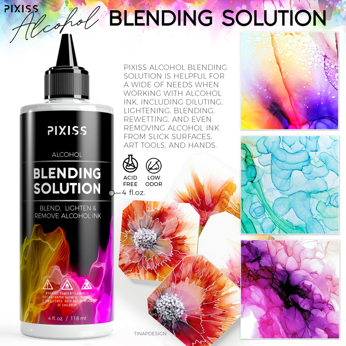 PIXISS Alcohol Blending Solution 4oz.