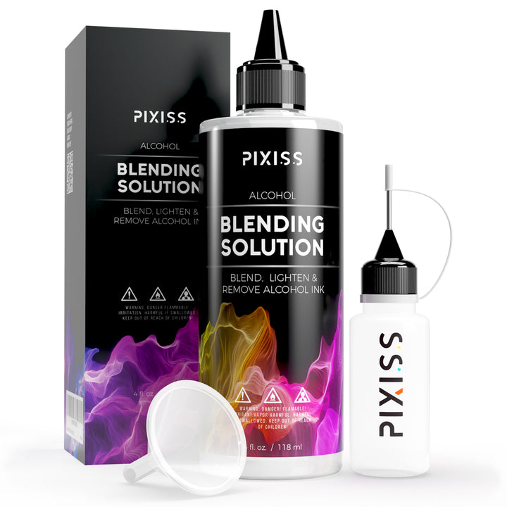 PIXISS 8oz. Tie Dye / Paint Squeeze Bottles - 6 Pack – Pixiss
