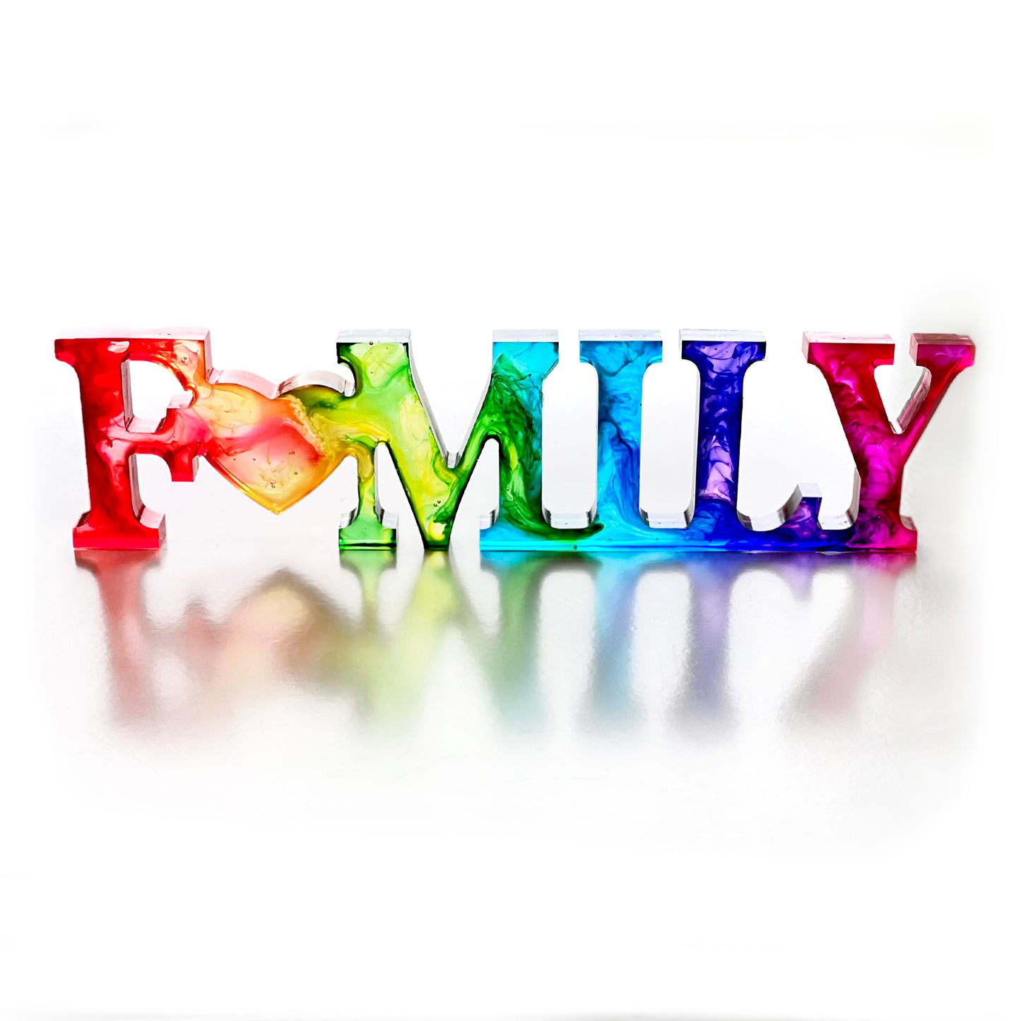 PIXISS Love | Family | Home Mold Set of 3