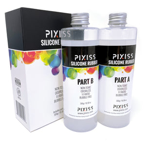 PIXISS Liquid Silicone Rubber For Mold Making - 21.16 oz. Kit