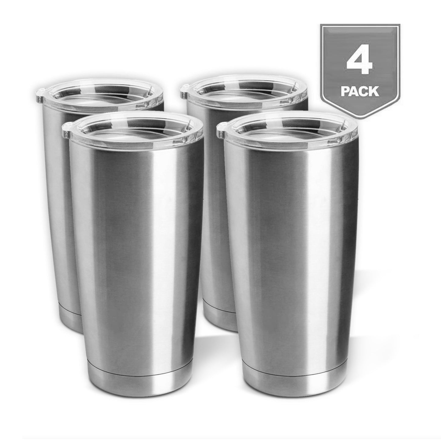 PIXISS 20oz. Stainless Steel Beverage Tumblers